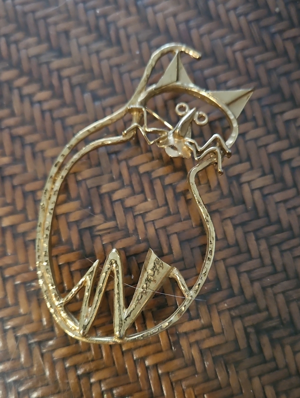 Vintage Cat Pin.